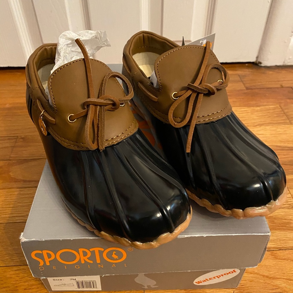 Sporto rain shoes/"duck" shoe